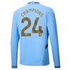 Goedkope Manchester City Champions 24 Thuisshirt 2024-25 Lange Mouw Goedkope Manchester City Champions 24 Thuisshirt 2024-25 Lange Mouw